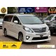 2014 WHITE Toyota Alphard WARRANTED MILE,18M WARRANTY,TWIN SUNROOF 2.4 5dr